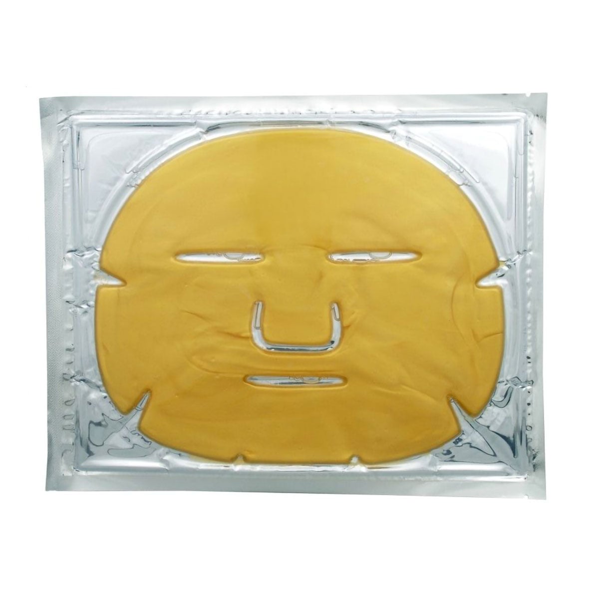 Гідрогелева маска для обличчя Clarena Golden Vit C Face Mask з протеїном та вітаміном C, 1 шт